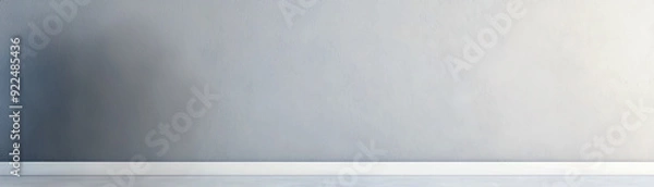 Obraz Minimalistic background showcasing a smooth, light-colored wall ideal for presentations or creative projects.
