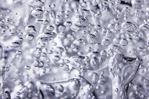 Fototapeta Bubble gel texture.