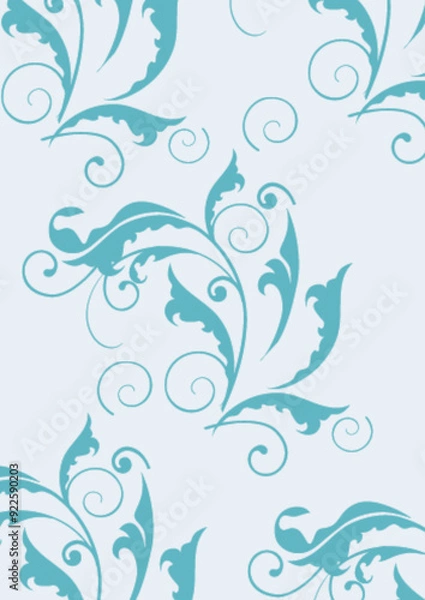Obraz seamless floral background