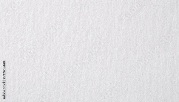 Fototapeta High resolution artistic abstract creative concept 3D depiction of a seamless white watercolor paper background texture