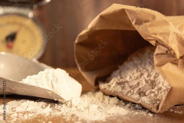 Obraz Flour in a bag