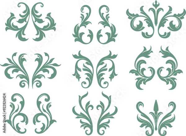 Obraz Luxury vintage ornament