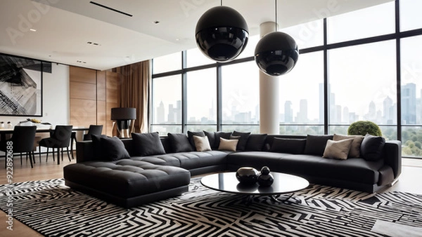 Obraz modern office interior with sofa