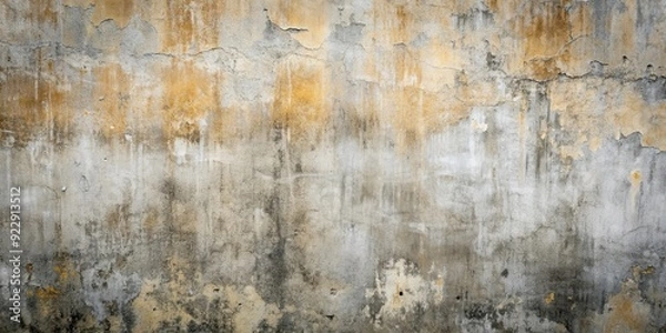 Fototapeta Grunge cement wall background with abstract texture and dirty gray paint, grunge, old, background, delicate, abstract, texture