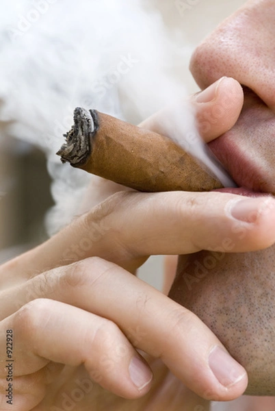 Obraz zigarre rauchen