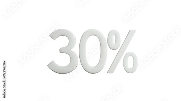 Fototapeta 30% transparent background