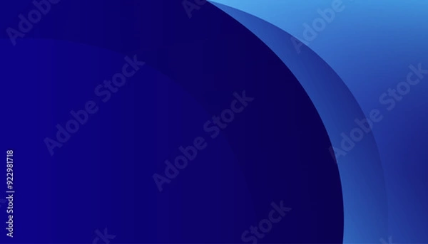 Fototapeta blue geometric background. Dynamic shapes composition. Eps10 vector