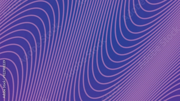 Obraz Purple wavy line abstract background for backdrop or presentation