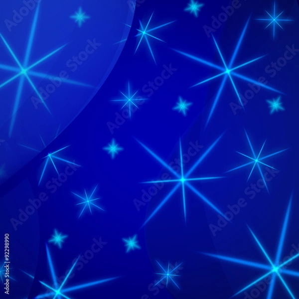 Fototapeta Abstract background with stars