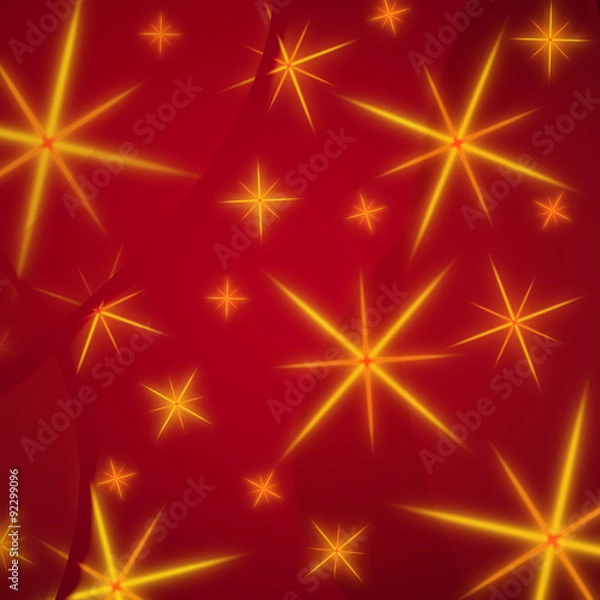 Fototapeta Abstract background with stars