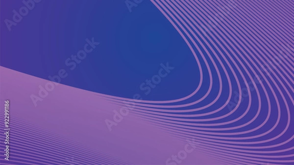 Fototapeta Purple wavy line abstract background for backdrop or presentation