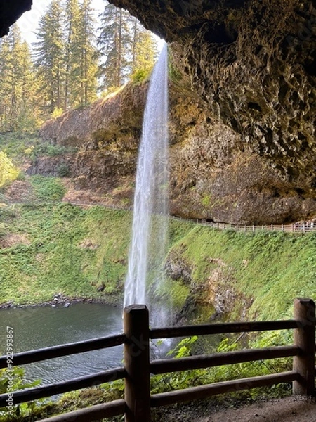 Obraz waterfall in Oregon