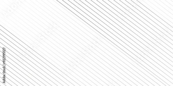 Fototapeta Thin line white an grey Vector Diagonal, oblique, slanting lines, stripes geometric pattern. abstract background wave line elegant white striped diagonal line technology concept web texture.