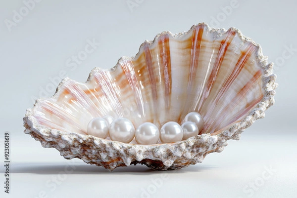 Fototapeta white pearl