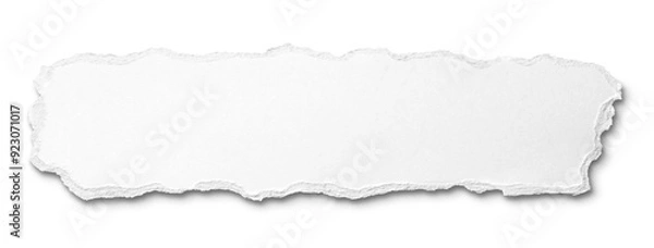 Fototapeta 引きちぎられた白い厚紙の背景テクスチャー
