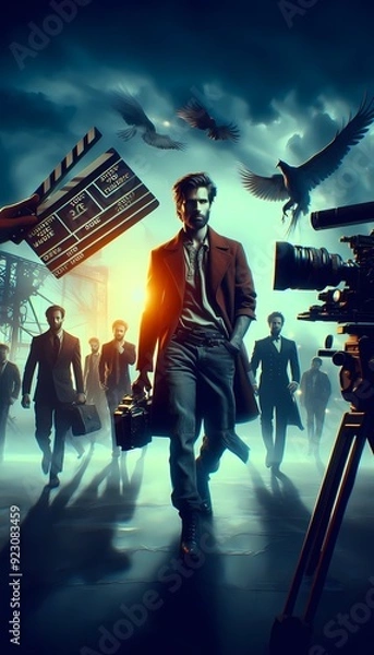 Obraz Rock concert poster feat