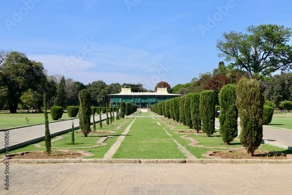 Fototapeta インド　マイソールの離宮風景