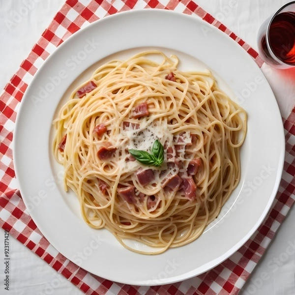 Obraz spaghetti with sauce