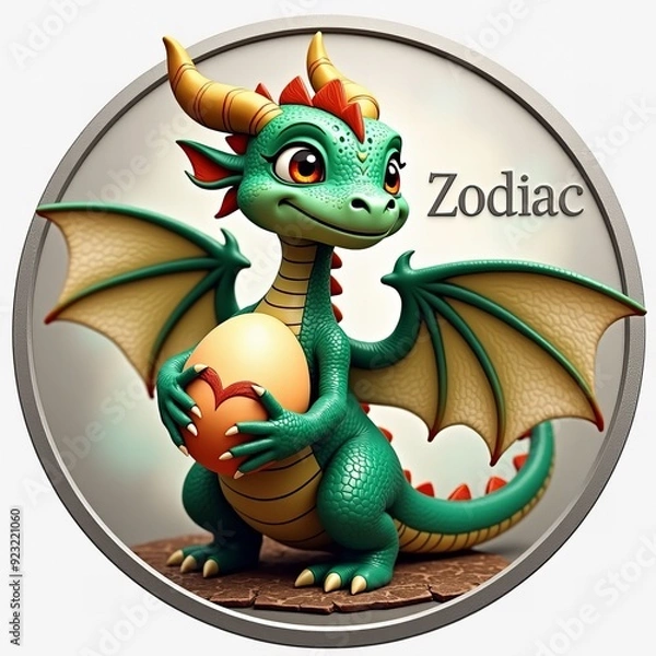 Fototapeta 十二干＝辰年