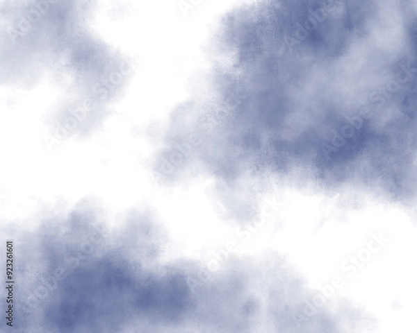 Obraz 曇り空のイラスト　背景　素材