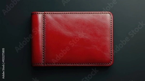 Obraz Red Leather Wallet