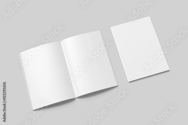 Obraz A4 Magazine Blank Mockup