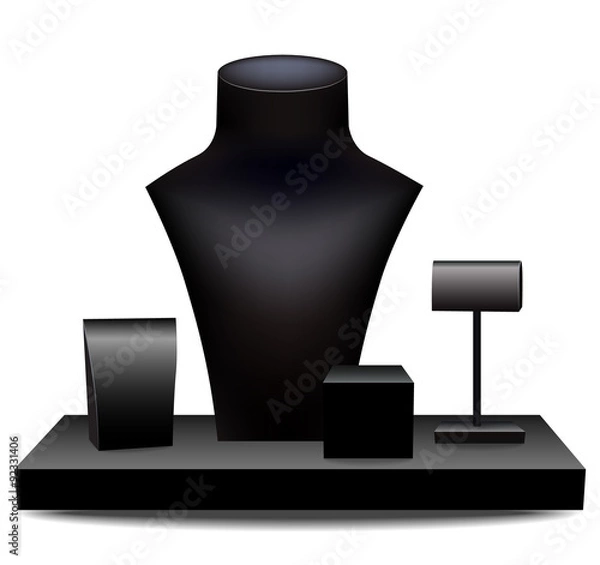 Fototapeta Dummies for jewelry