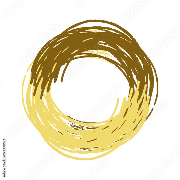 Fototapeta ink circle grunge colorful vector. Space for text ready to use.