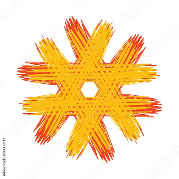 Fototapeta geometric circle grunge colorful vector. Space for text ready to use.