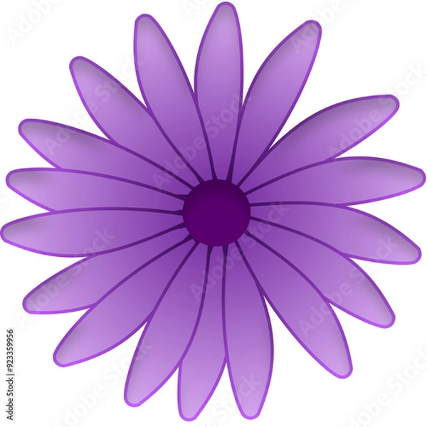 Obraz purple flower