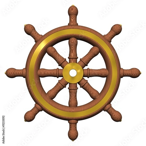 Obraz Ship's Wheel