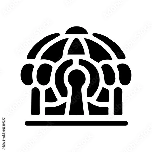 Fototapeta Business Icon Design with Transparent Background – High-Quality Vector Art for Corporate Branding, Presentations, Marketing Materials, Web, and App Design