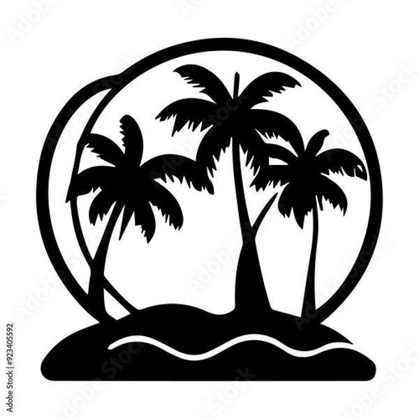 Obraz Travel Icon Design with Transparent Background – High-Quality Vector Art for Websites, Apps, Travel Blogs, and Digital Projects – Versatile, Modern, and Easy to Customize