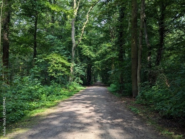 Fototapeta path in the forest