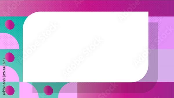 Obraz Modern geometric pattern