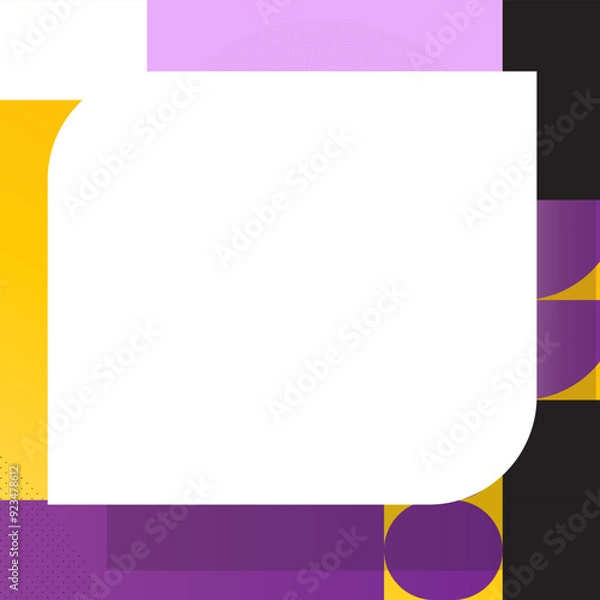 Obraz Modern geometric pattern