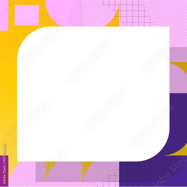 Obraz Modern geometric pattern