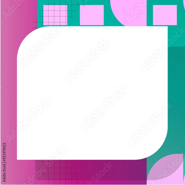 Obraz Modern geometric pattern