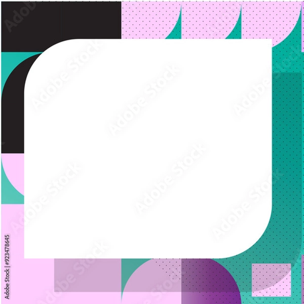 Obraz Modern geometric pattern