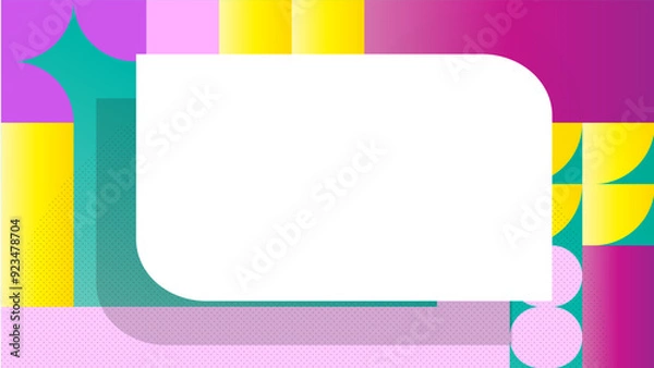 Obraz Modern geometric pattern