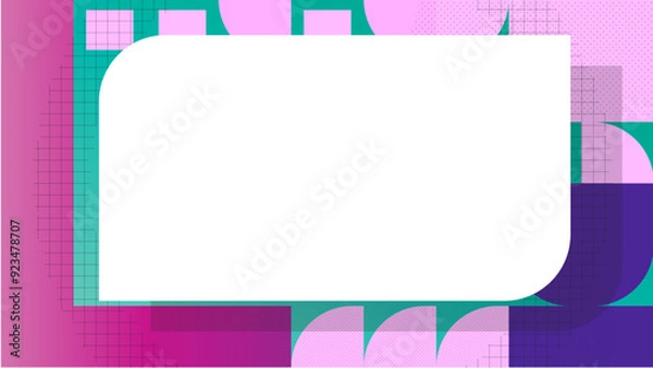 Obraz Modern geometric pattern