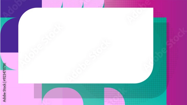 Obraz Modern geometric pattern