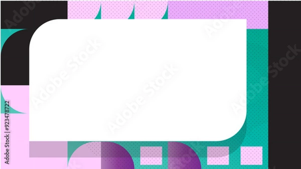 Obraz Modern geometric pattern