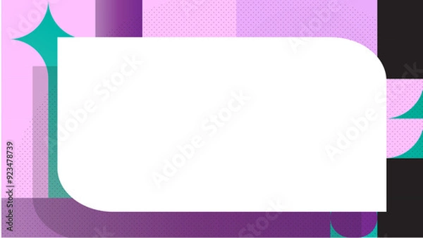 Obraz Modern geometric pattern