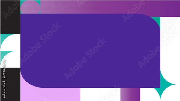 Obraz Modern geometric pattern