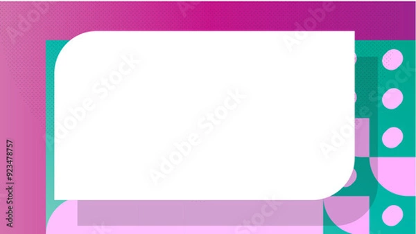 Obraz Modern geometric pattern