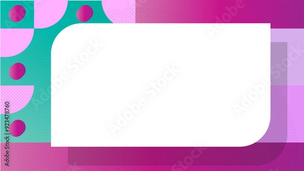 Obraz Modern geometric pattern