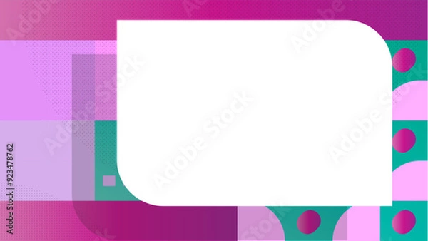 Obraz Modern geometric pattern