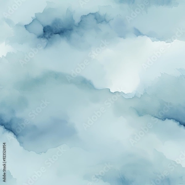 Obraz 파스텔 컬러와 기하학적 패턴이 어우러진 추상 그라디언트 배경