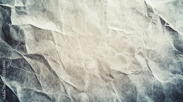 Fototapeta Crumpled Textured Paper Background